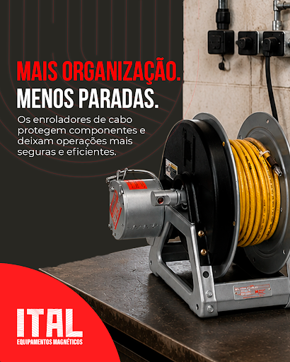 O Papel dos Enroladores de Cabo na Produtividade Industrial